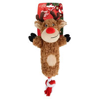Produktbild von AFP Hundespielzeug Rentier Happy Holidays Merry Tug & Fetch aus Plüsch