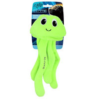 Produktbild von AFP K-Nite Plüschspielzeug Glowing Jellyfish Stofftier für Hunde 30cm Grün