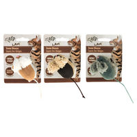 Produktbild von AFP Katzenspielzeug Lambswool Snow Maus Grau