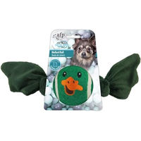Produktbild von AFP Meta Ball Hundespielzeug Ente aus Plüsch bunt und grün