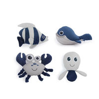 Produktbild von AFP Sea Life Plüschspielzeug für Hunde bunt