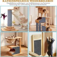 Produktbild von Agger Kratzmatte für Katzen Selbstklebender Kratzschutz für Wand und Sofa