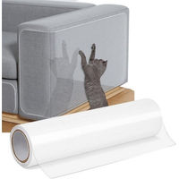 Produktbild von Agger Kratzschutz Pad Transparent als Möbelschutz für Katzen und Hunde aus Kunststoff