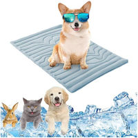 Produktbild von Agger Selbstkühlende Hundematte für Hunde und Katzen Blau Waschbar