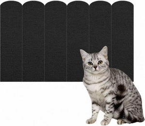 Agger Wand-Kratzbrett für Katzen aus Polyester als selbstklebender Kratzschutz und Kletterpaneel – Bild 1 von 4