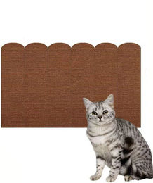 Agger Wand-Kratzbrett für Katzen aus Polyester als selbstklebender Kratzschutz und Möbelprotektor – Bild 1 von 4