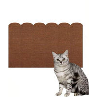 Produktbild von Agger Wand-Kratzbrett für Katzen aus Polyester als selbstklebender Kratzschutz und Möbelprotektor