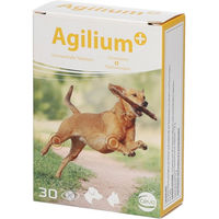 Produktbild von Agilium+ Gelenk-Supplement Tabletten für Gelenke und Knochen zur Rekonvaleszenz für alle Altersstufen und Größen