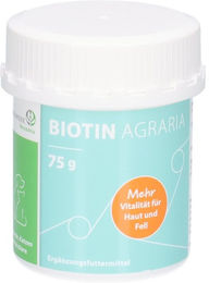 Agraria Biotin Pulver für Haut, Fell, Hufe und Hörner 75 g – Bild 1 von 1