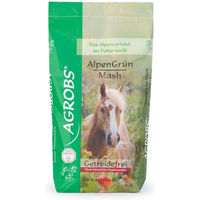 Produktbild von Agrobs Alpengrün Mash Palette 45 x 15 kg Pferdefutter
