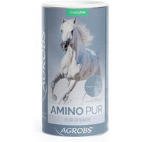 Produktbild von Agrobs Amino Pur Pferdefutter Pulver zur Unterstützung von Muskelaufbau und Sportleistung