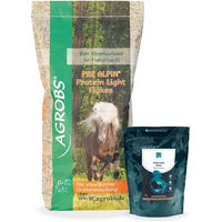 Produktbild von Agrobs BERGSIEGEL Nieren-Bundle Diätfutter Ergänzungsfutter für den Stoffwechsel ohne tierisches Protein
