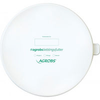 Produktbild von Agrobs Deckel für Futterschüssel und Futtereimer aus Kunststoff in Weiß