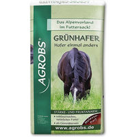 Produktbild von Agrobs Grünhafer Kraftfutter zur Unterstützung des Stoffwechsels