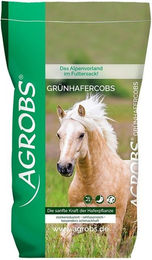 Agrobs Grünhafercobs Heucobs zur Zahnpflege und Verdauungsförderung für Pferde – Bild 1 von 1