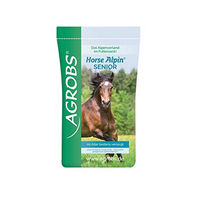 Produktbild von Agrobs Horse Alpin Senior Pferdefutter zur Zahnpflege und zum Muskelaufbau 15 kg - 15 kg