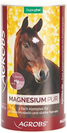 Agrobs Magnesium Pur Nahrungsergänzung als Pellet zur Beruhigung und für den Muskelaufbau 1000g – Bild 1 von 2