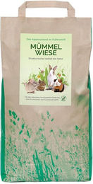 Produktbild von Agrobs Mümmelwiese Getrocknete Kräuter und Heu für Kaninchen Meerschweinchen Degu und Chinchilla 1000g