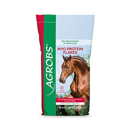 Agrobs MYO Protein-Flocken Einzelfuttermittel für Pferde zur Unterstützung des Muskelaufbaus 20 kg - 20 kg – Bild 1 von 4
