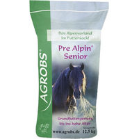 Produktbild von Agrobs Pre Alpin Senior Kräuterheu Kraftfutter für Pferde 12,5 kg