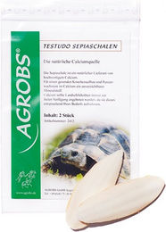 Agrobs Pre Alpin Testudo Sepiaschalen für Schildkröten 10-12 cm 2 Stück – Bild 1 von 1