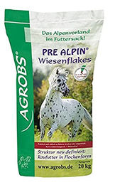 Agrobs Pre Alpin Wiesenflakes Ergänzungsfutter für Pferde ohne tierisches Protein 20 kg - 20000 g – Bild 1 von 4
