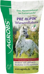 Produktbild von Agrobs PRE ALPIN Wiesenflakes Ergänzungsfutter zur Unterstützung der Verdauung