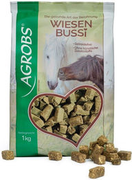 Agrobs PreAlpin WiesenBussi Kräuter Leckerli Ergänzungsfutter für Pferde 2 x 1 kg - 1 kg – Bild 1 von 12