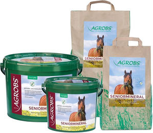 Produktbild von Agrobs Seniormineral Ergänzungsfutter für Senioren zur Unterstützung des Stoffwechsels und Muskelaufbaus