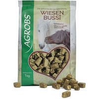 Produktbild von Agrobs WiesenBussi Kräuter Apfel Karotte Leckerli für Kleintiere 1000g