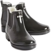Produktbild von Aigle Carville 2 Damen Reitstiefel aus Gummi wasserabweisend Schwarz Größe 39