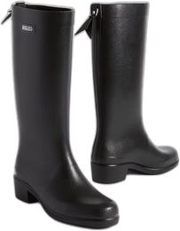 Produktbild von Aigle Myrica Gummistiefel für Damen Schwarz Größe 38 wasserdicht