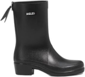 Produktbild von Aigle Myrica Mid Regenstiefel für Damen aus Gummi Schwarz Größe 41