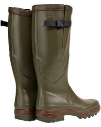 Aigle Parcours 2 Vario Reitstiefel aus Naturkautschuk wasserdicht Grün Größe 46 – Bild 1 von 10