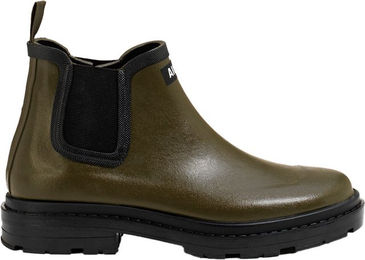 Aigle Reitstiefel aus Naturkautschuk wasserdicht Unisex Grün Größe 45 – Bild 1 von 3