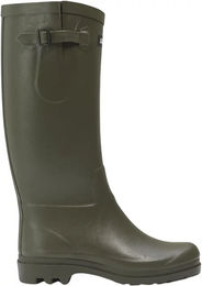 Aigle Reitstiefel für Damen aus Naturkautschuk wasserdicht Grün Größe 41 – Bild 1 von 4