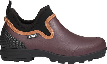 Aigle Stallschuhe Lessfor Plus M Herren Braun Wasserdicht aus Naturkautschuk – Bild 1 von 2