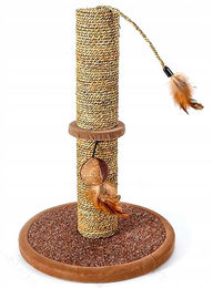 Aigostar Katzen Kratzbaum Säule aus Sisal als Spielzeug für Katzen – Bild 1 von 1