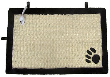 Aimé Kratzmatte für Katzen aus Sisal mit Mausspielzeug 35 x 55 cm – Bild 1 von 7