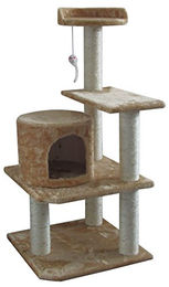 AK for Pets Katzenmöbel Elma beige 48 x 48 x 103 cm – Bild 1 von 1