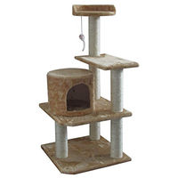 Produktbild von AK for Pets Katzenmöbel Elma beige 48 x 48 x 103 cm