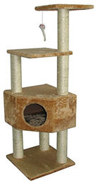 AK for Pets Katzenmöbel Susan beige 40 x 40 x 120 cm – Bild 1 von 1