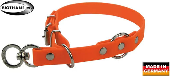 Akah BioThane Signalhalsband für Jagdhunde in Signalorange 40 cm – Bild 1 von 1