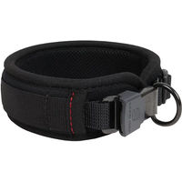 Produktbild von AKAH Comfort Plus Hundehalsband wasserfest aus Edelstahl Schwarz Orange Größe M