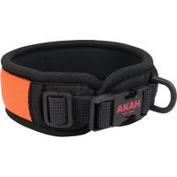 Produktbild von AKAH Comfort Standard Hundehalsband aus Neopren wasserdicht Schwarz Orange