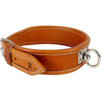 Produktbild von AKAH Erziehungshalsband für Hunde aus Leder Braun 60 cm