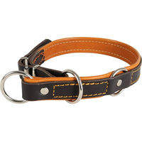 Produktbild von AKAH Erziehungshalsband Komfort aus Leder für Hunde in Braun