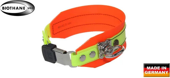 Produktbild von AKAH Erziehungshalsband Tracker für Hunde aus Biothane wasserfest