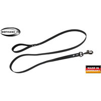 Produktbild von AKAH Hunde-Leine aus BioThane und Wolle wasserfest schwarz 180 cm