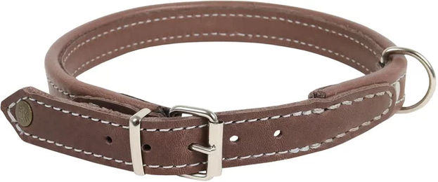 Produktbild von Akah Hundehalsband aus Leder in Braun 45 cm